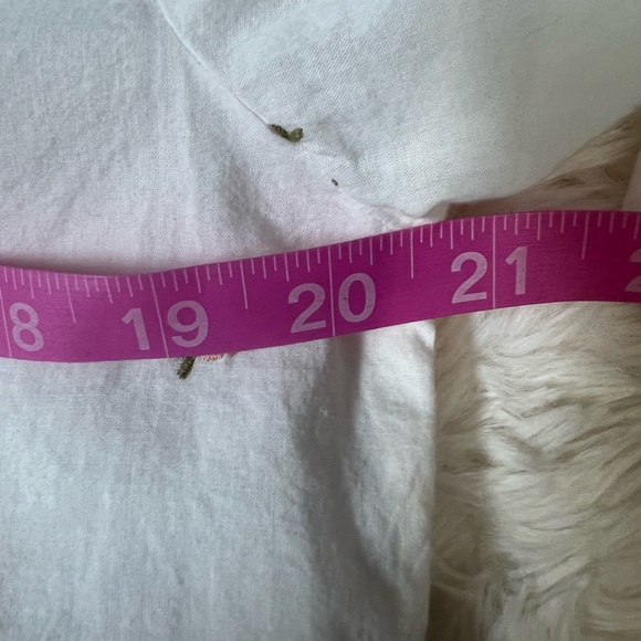 Old Navy White Floral Button-Up Blouse Sz XS - Picture 9 of 10